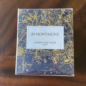Dior Beauty VIP Platinum Gift 30 Montaigne Holiday Candle 2022 Travel Size 85 g